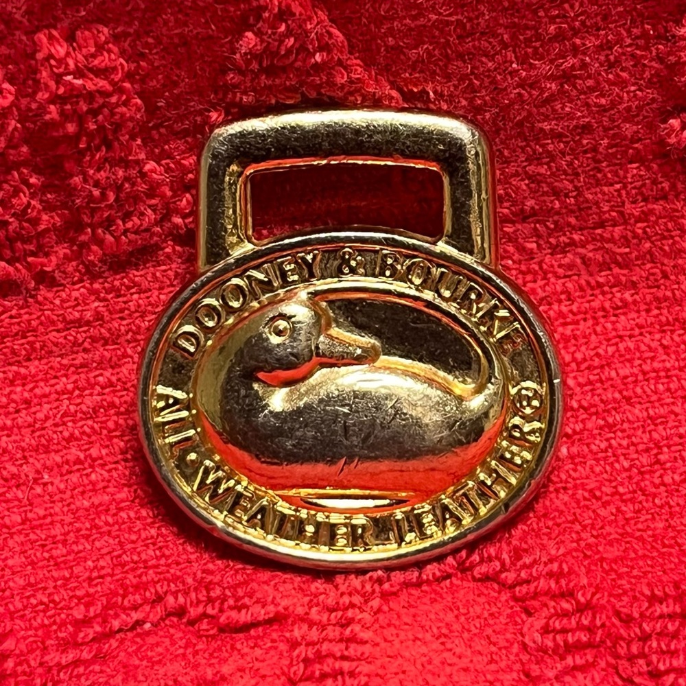 Dooney & Bourke Duck Goldtone Bag Charm